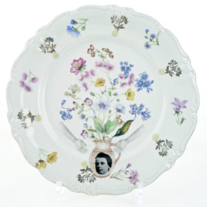 hand full of flowers