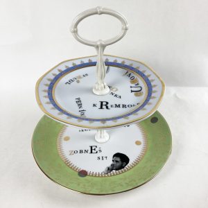 etažer - dvě patra